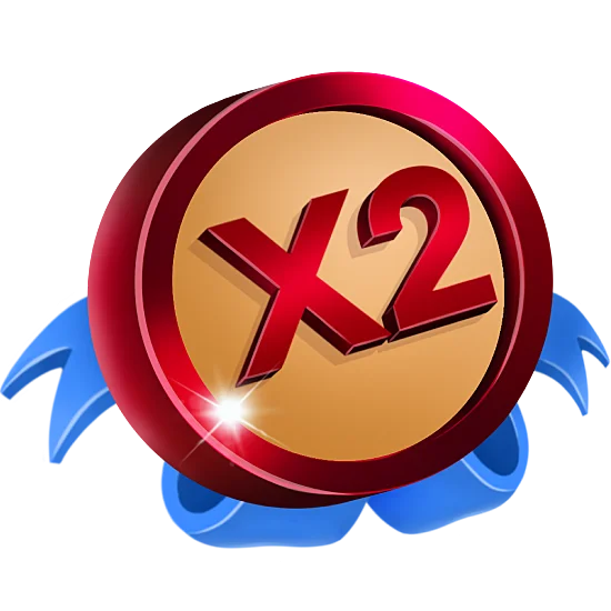 х2  баллов на 3 часа 
